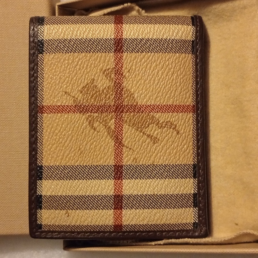 Burberry Wallet Plaid - Picture 2 of 4